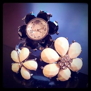 Flower Watch Bracelet